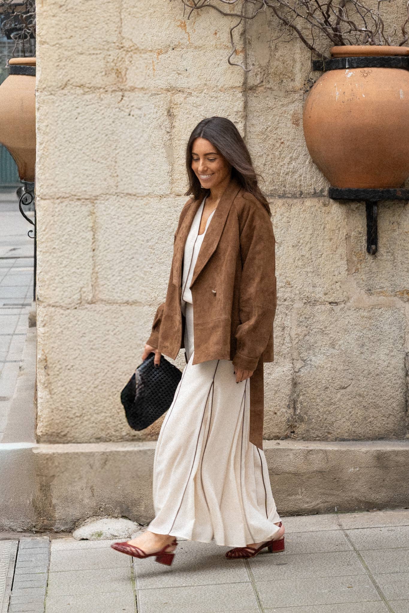 Falda NOLI Beige Caliza - BIMANI