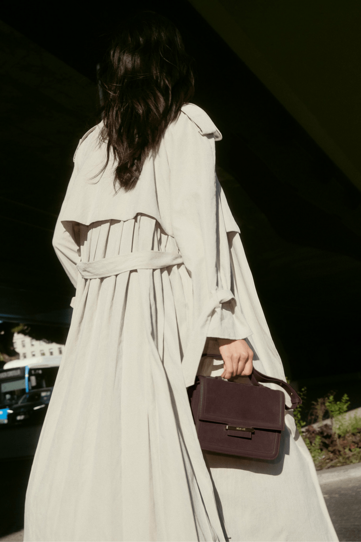 Gabardina SLOANNE Beige - BIMANI