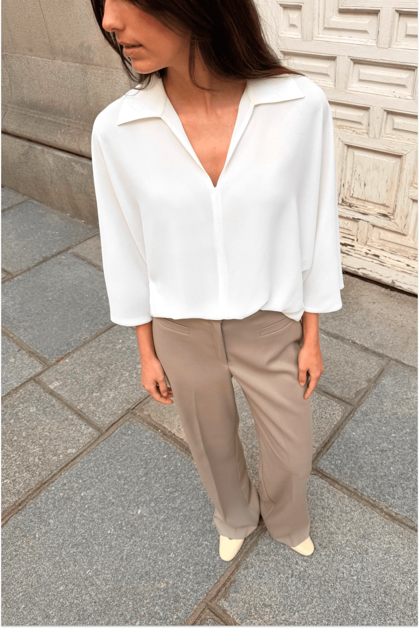 Blusa LUPE Blanco Eterno - BIMANI