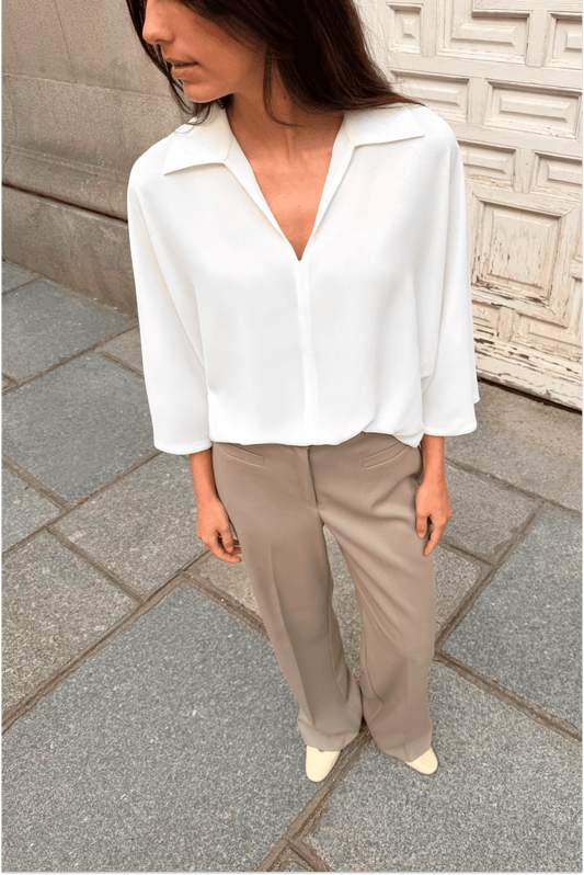 Blusa LUPE Blanco Eterno