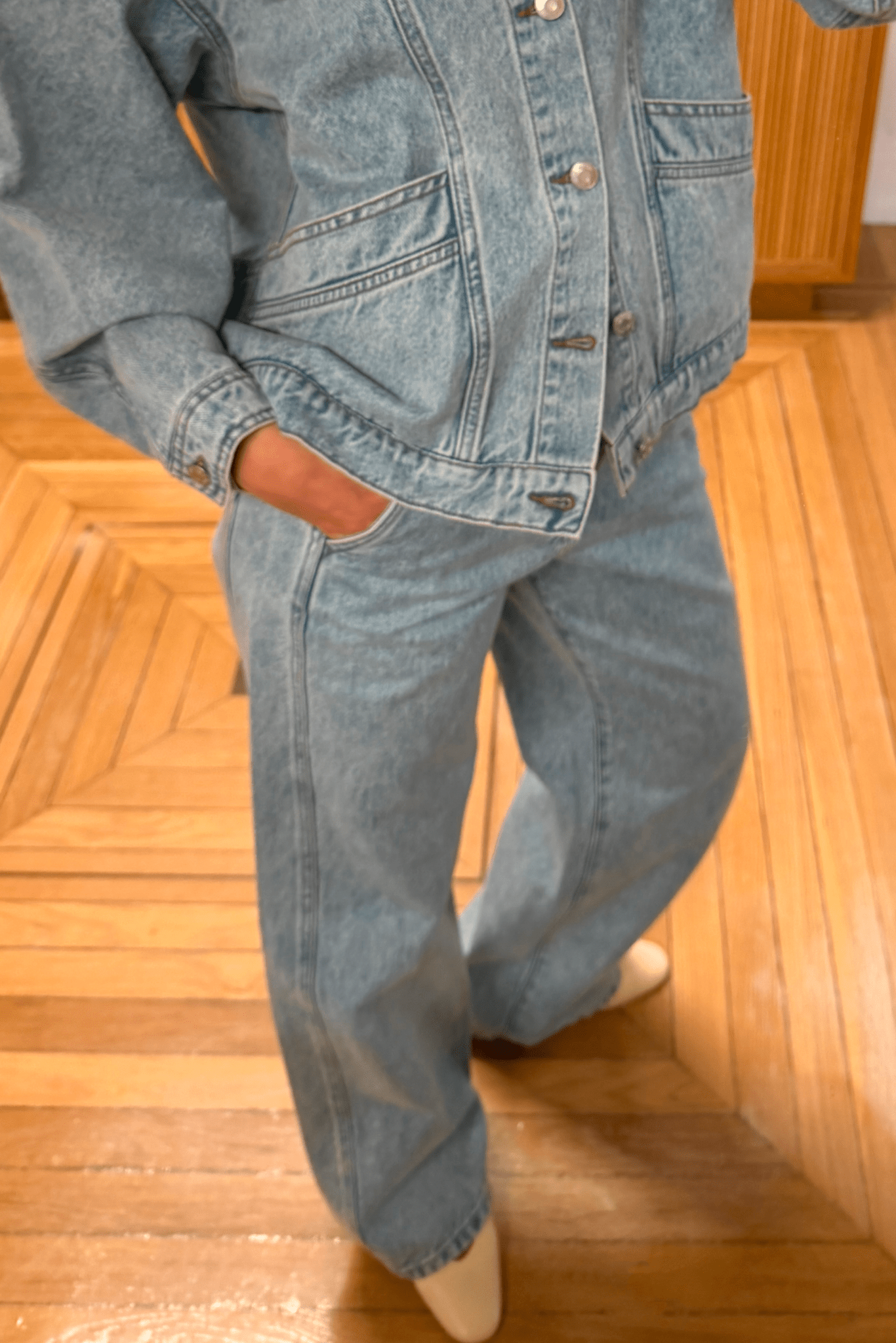 Cazadora TIMANFAYA Azul - BIMANI