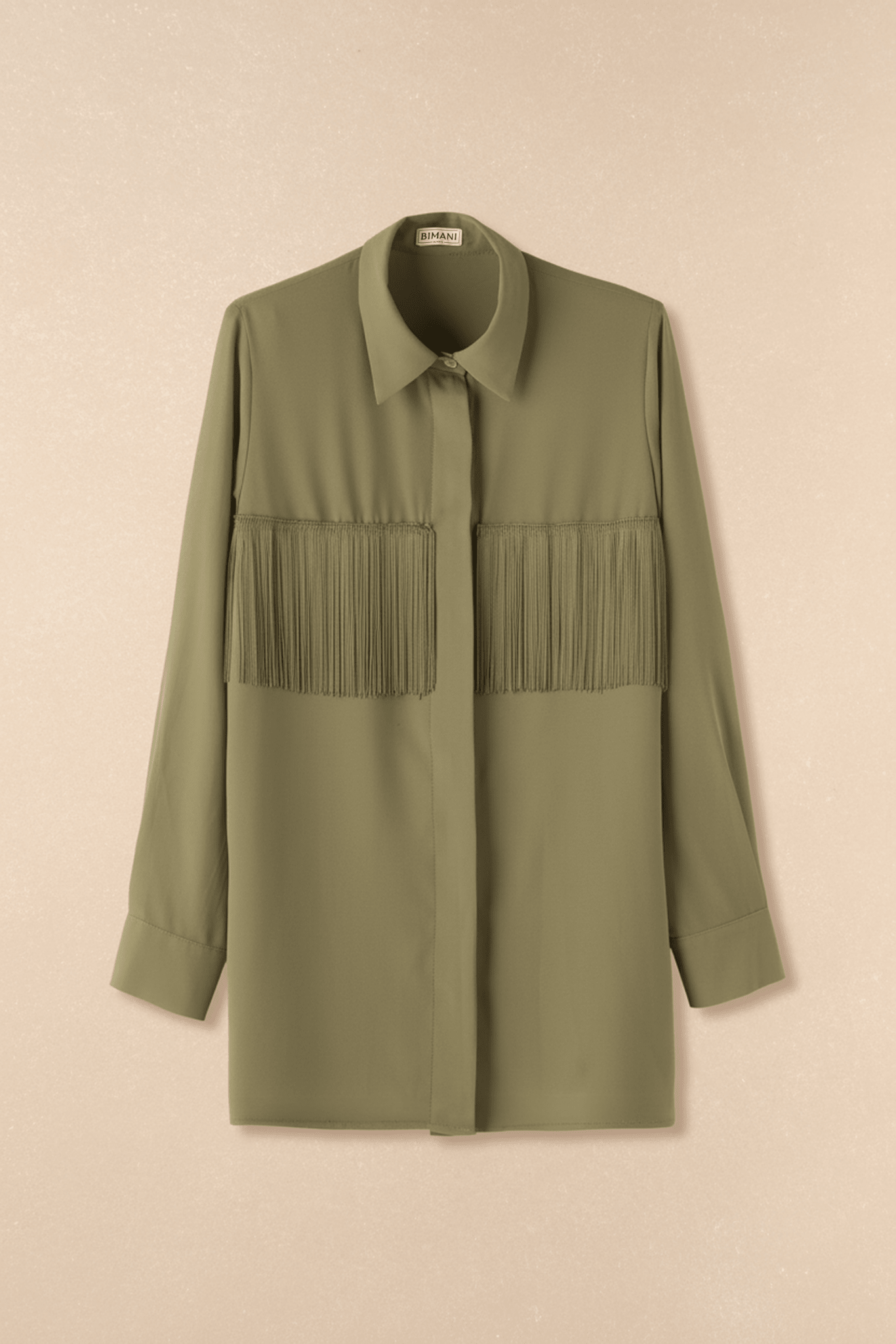 Blusa ESENCIA Verde Hojiblanca Personalizable - BIMANI