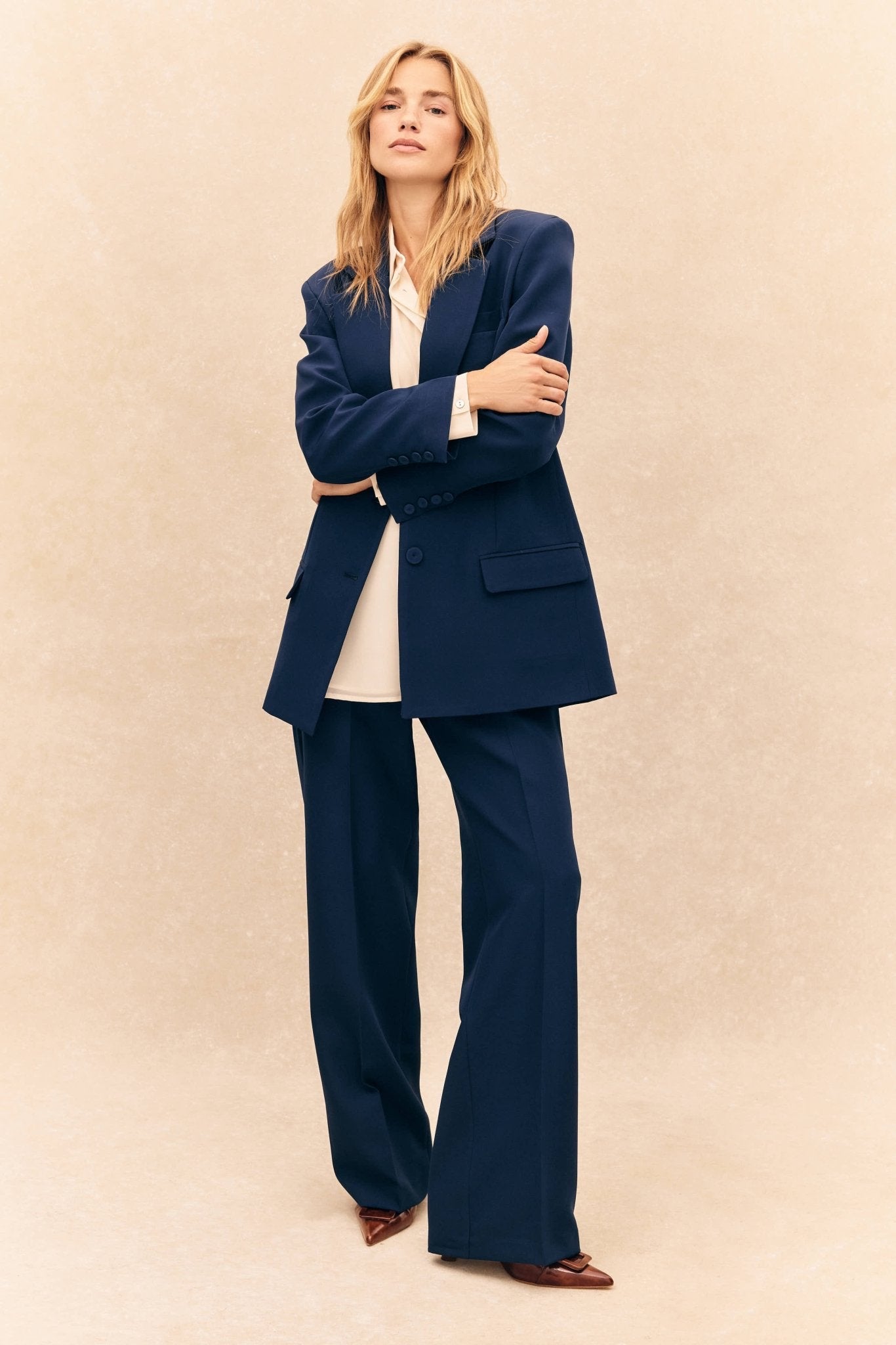 Blazer MARGAUX Azul - BIMANI