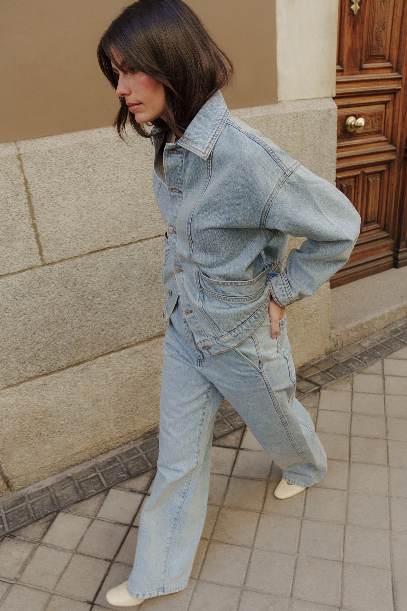 Vaquero CYANE Azul - BIMANI