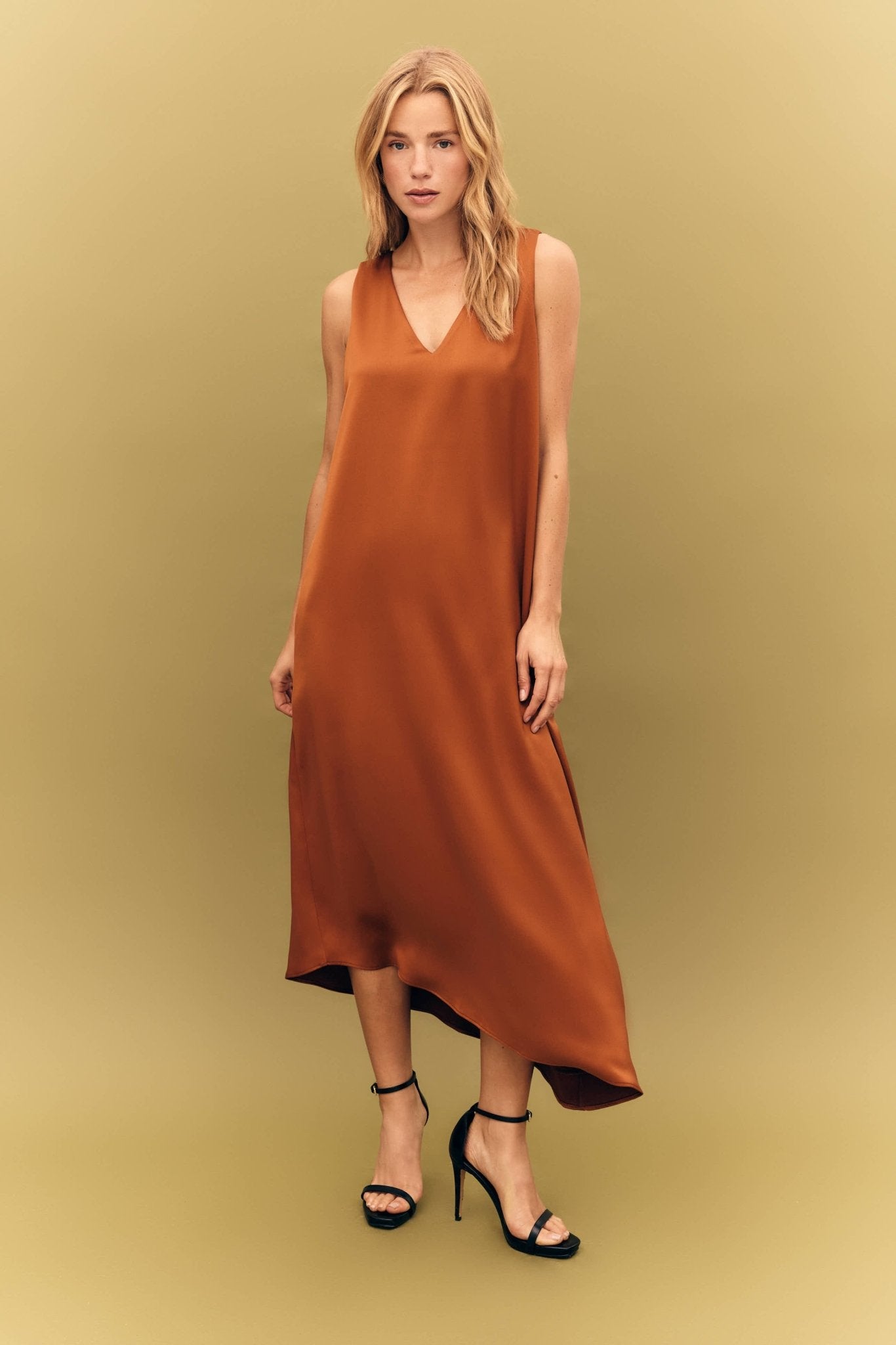 Vestido RICCI Ocre Godello - BIMANI