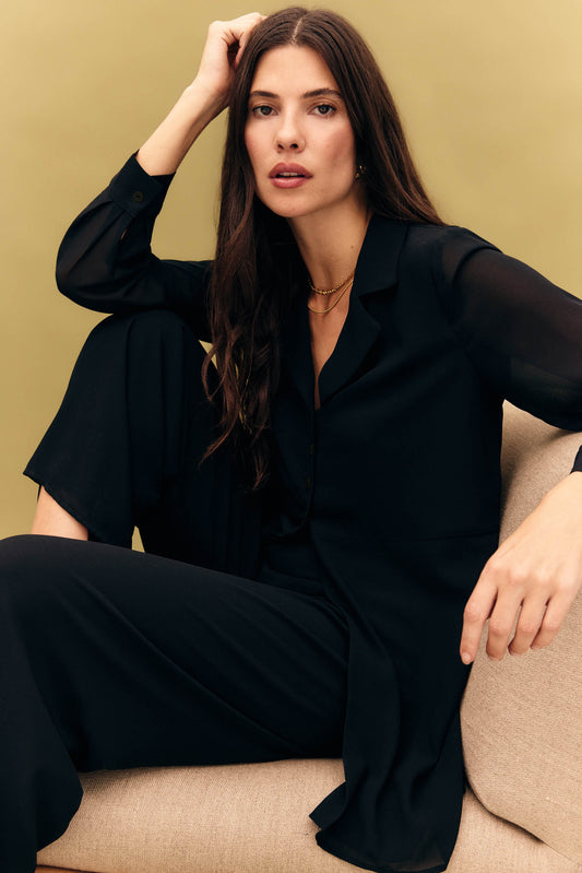 Blusa CINER Negro Magnético - BIMANI