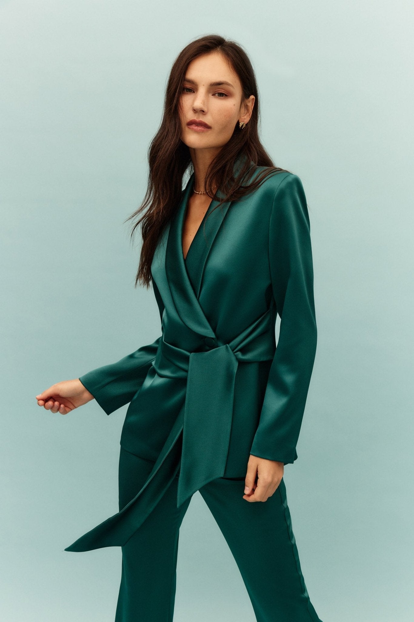 Chaqueta CUARZO Verde Hiedra - BIMANI