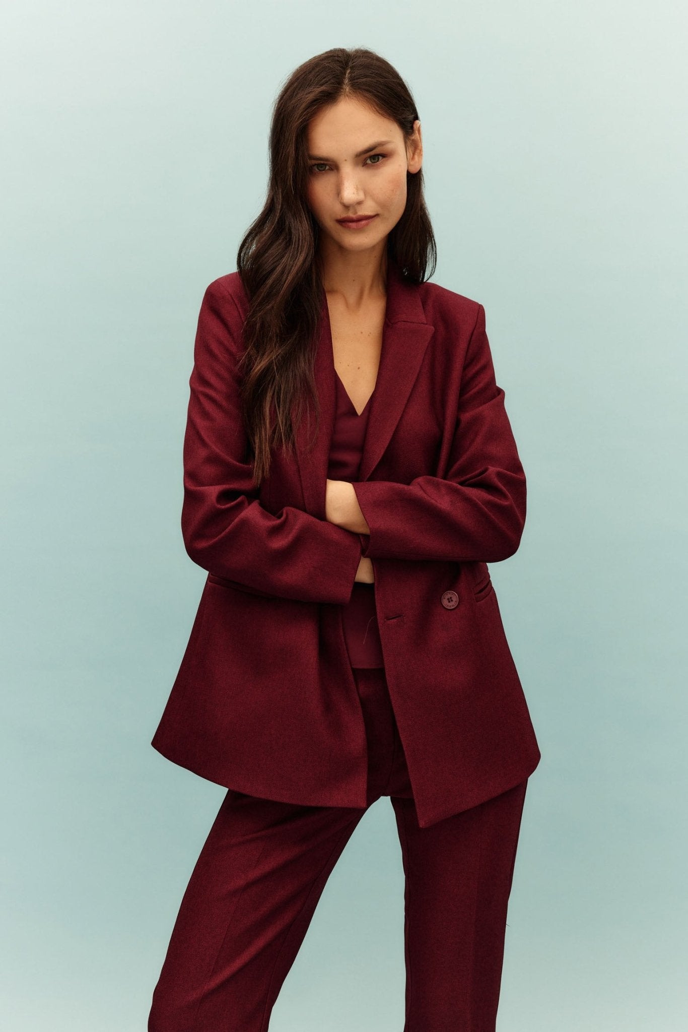 Blazer SAGANE Burdeos