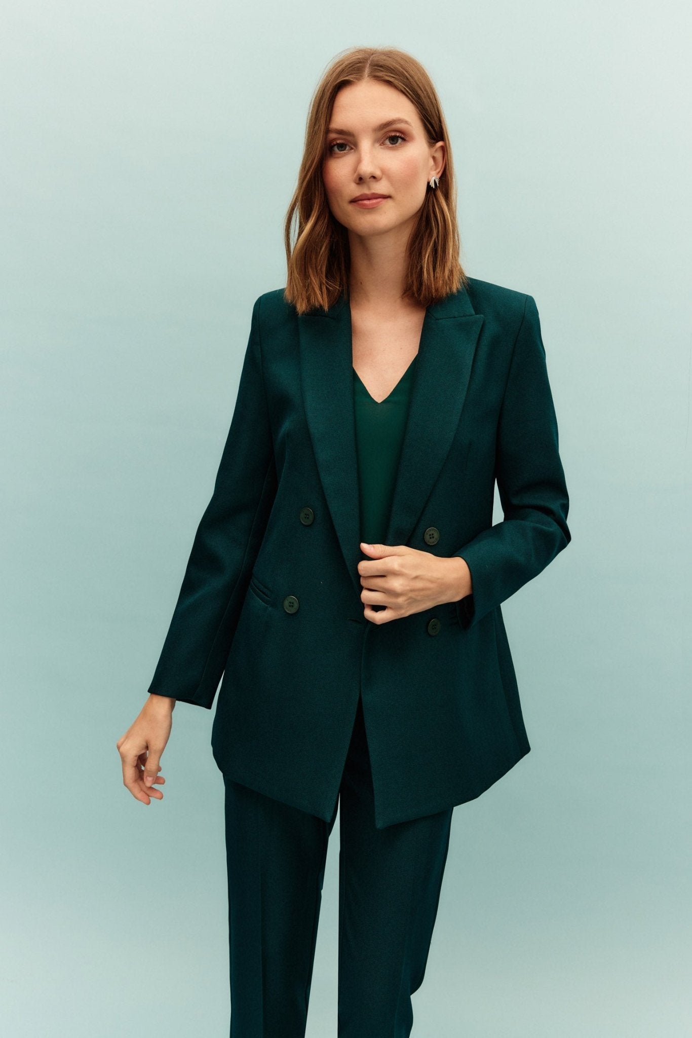 Blazer SAGANE Verde - BIMANI