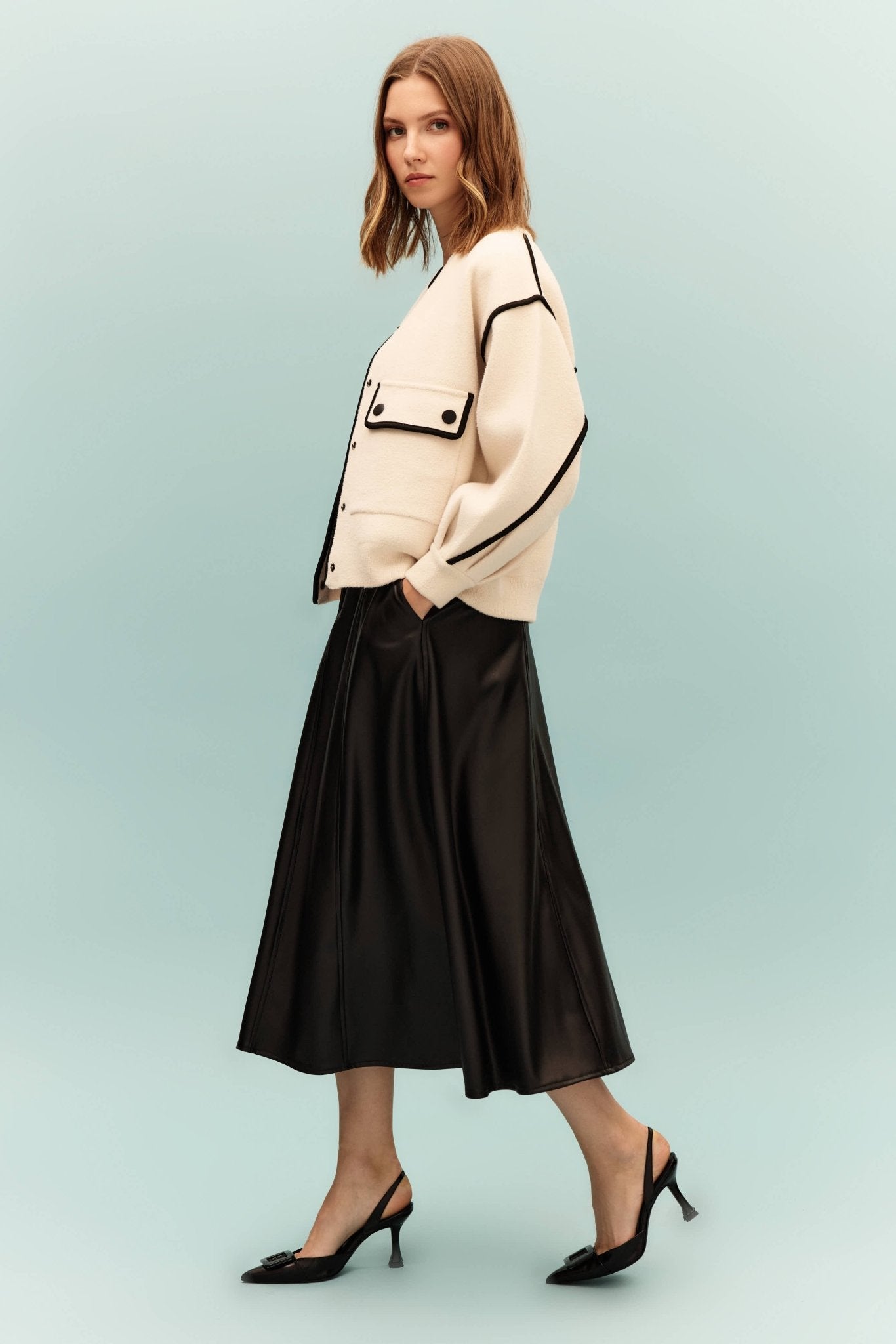 Falda MANON Negro - BIMANI