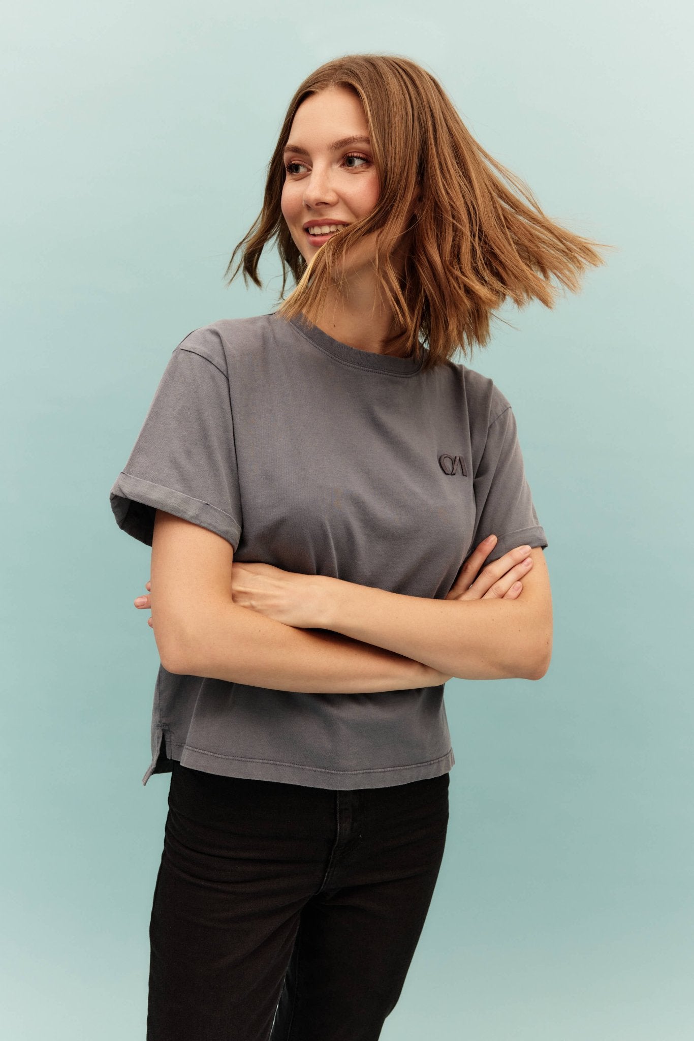 Camiseta BEATRICE Gris - BIMANI