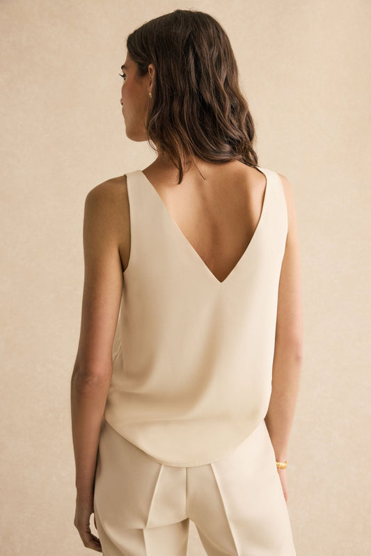 Top KABUKI Beige Caliza - BIMANI