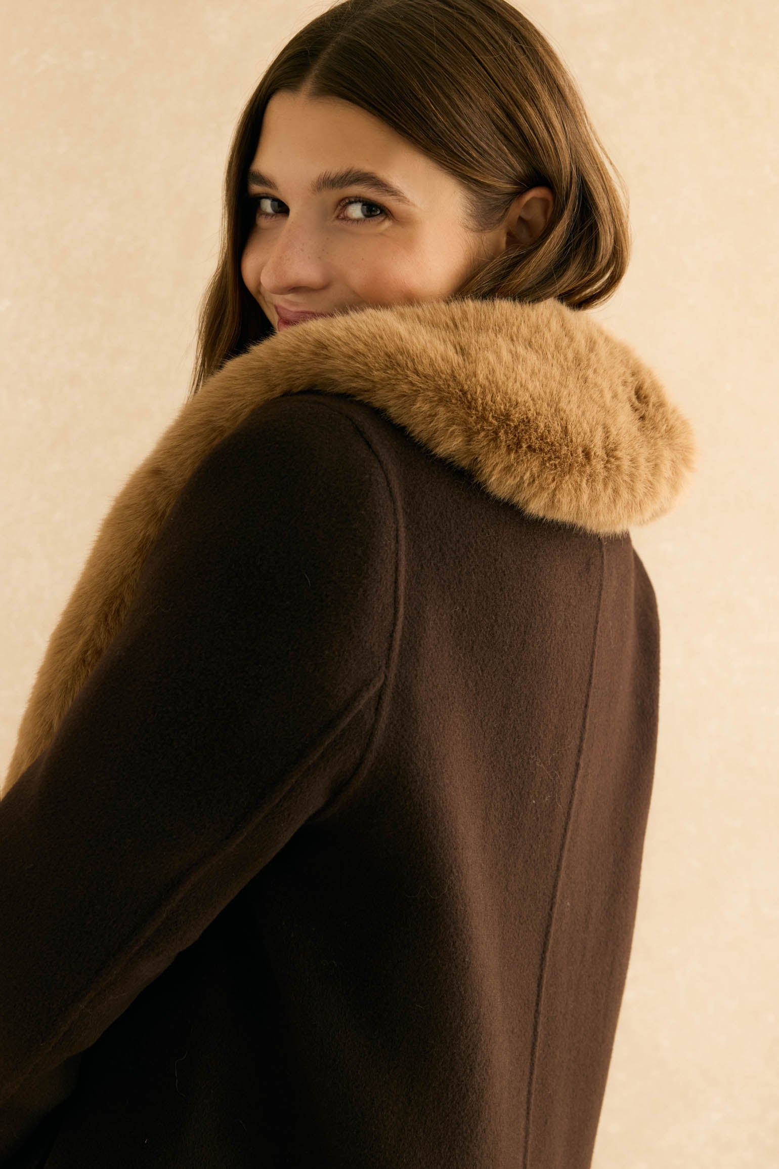 Abrigo LINCOLN Marrón - BIMANI