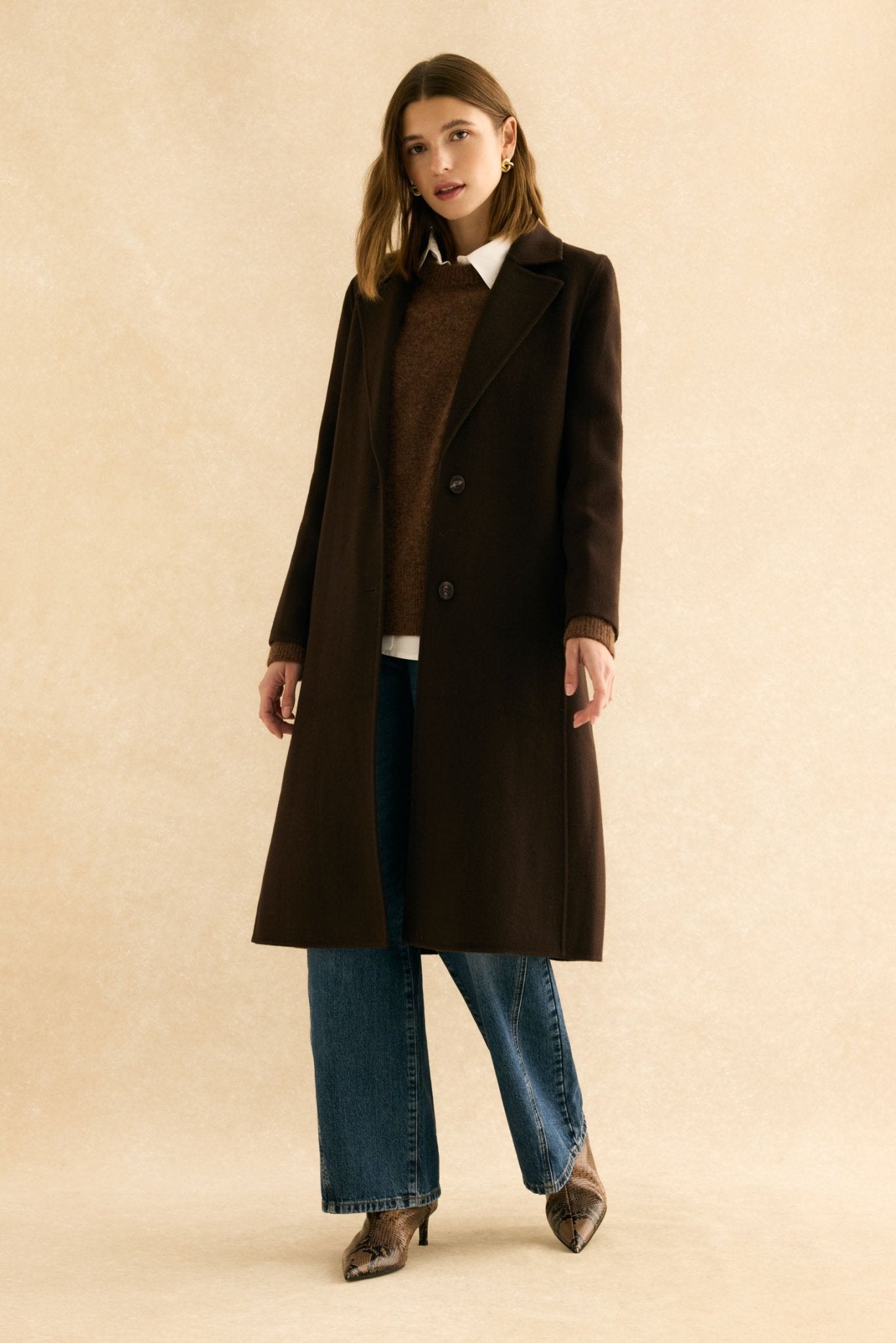 Abrigo LINCOLN Marrón - BIMANI