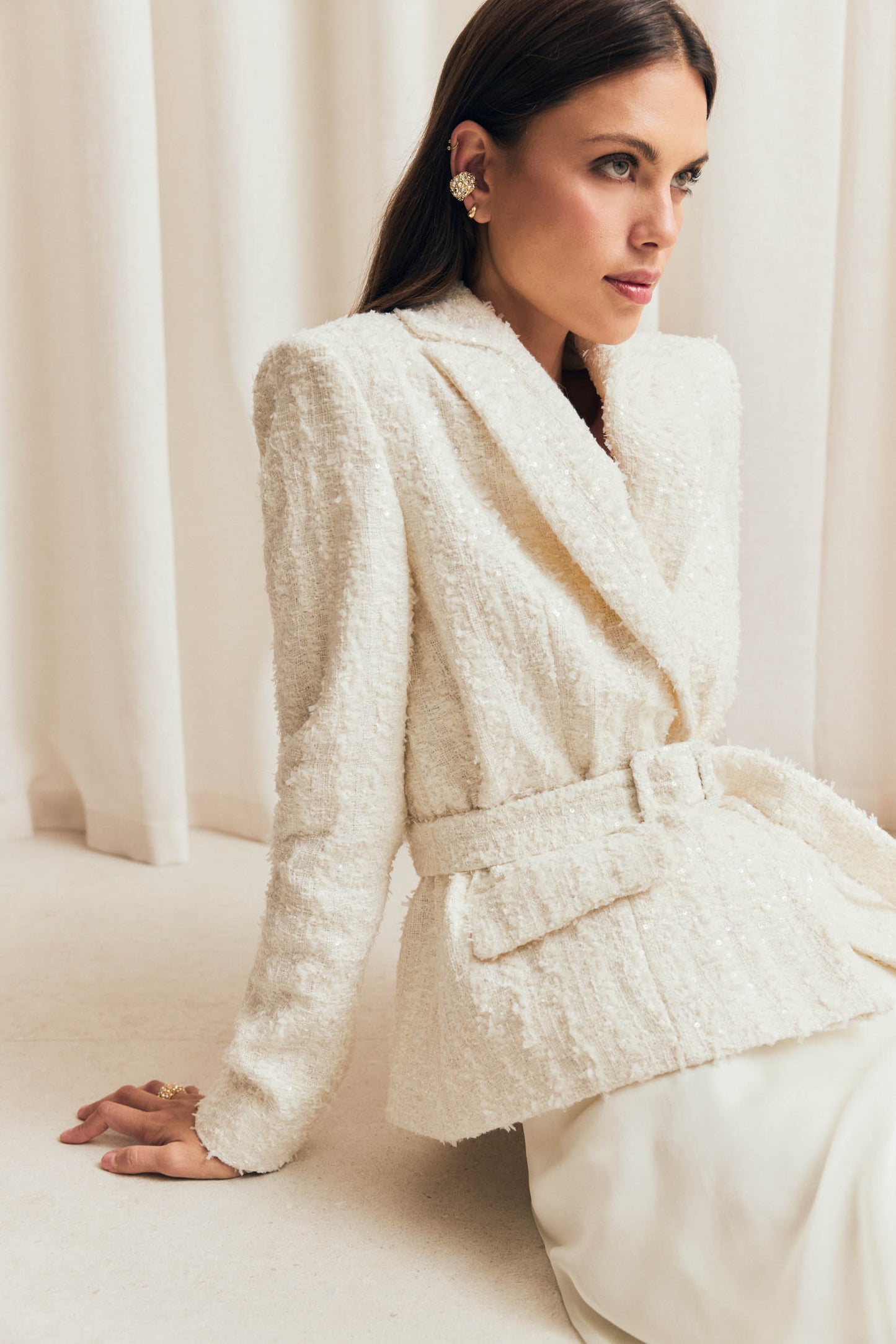 Chaqueta DOROTHY Blanco Hielo - BIMANI