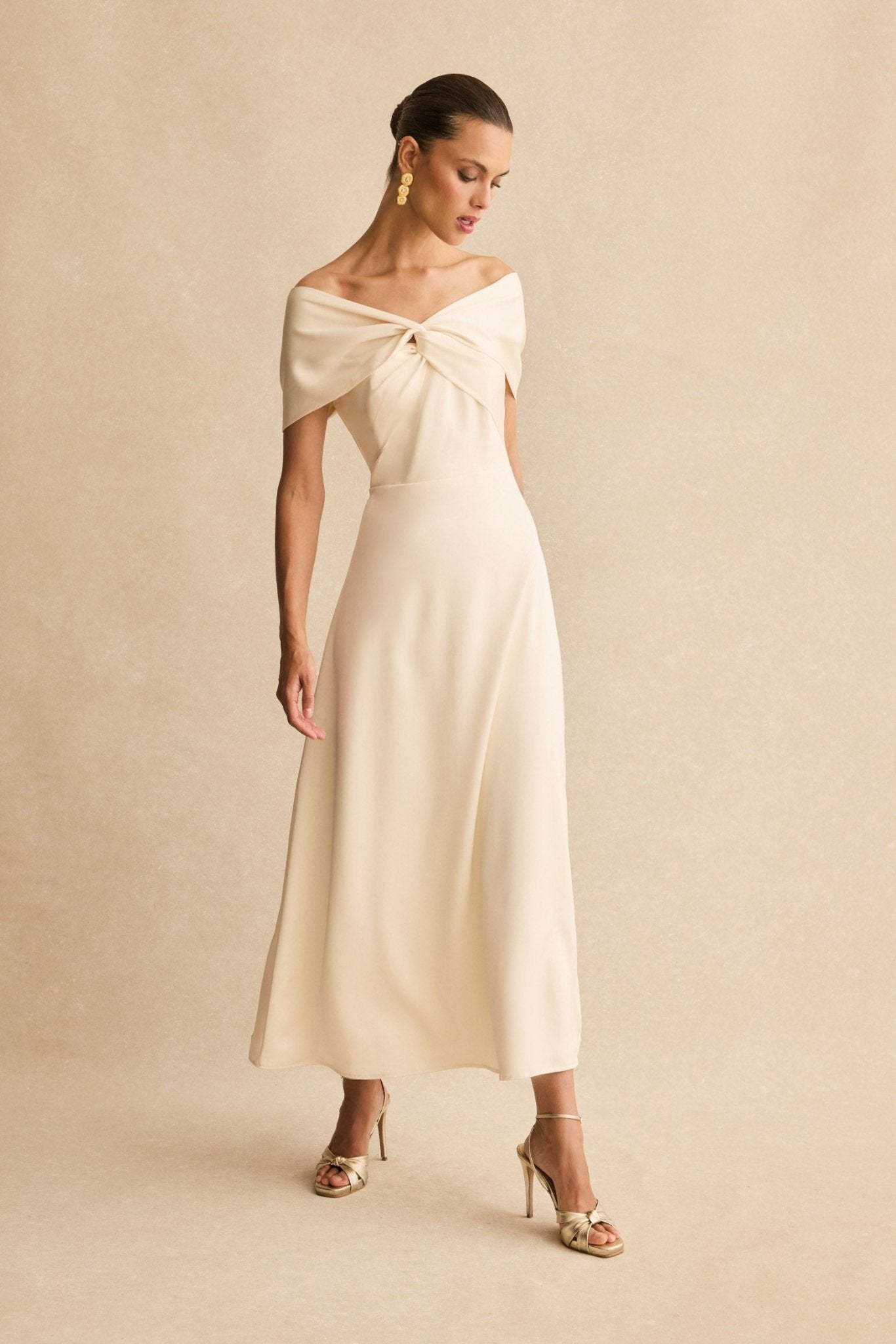 Vestido SUZANNE Blanco Eterno - BIMANI