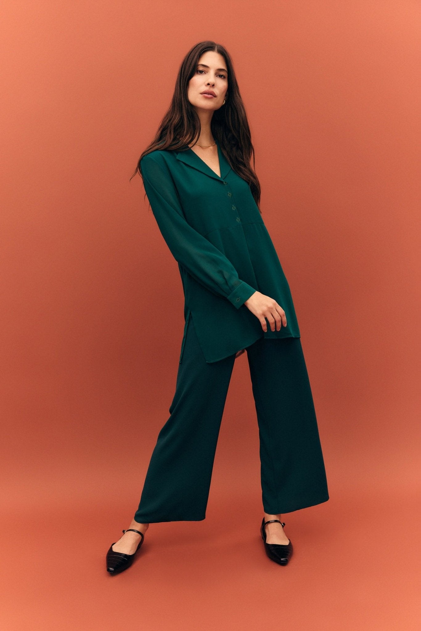 Pantalón LEVANTE Verde Hiedra - BIMANI