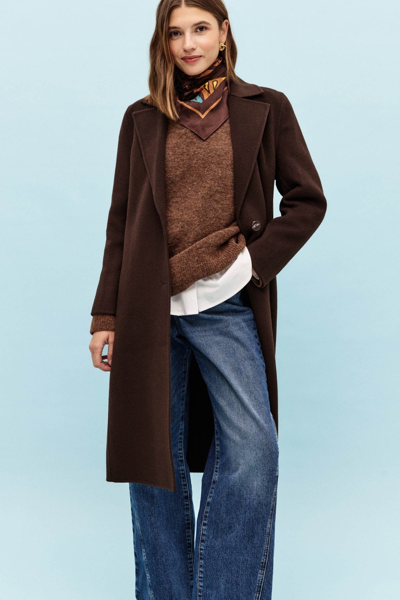 Abrigo LINCOLN Marrón - BIMANI