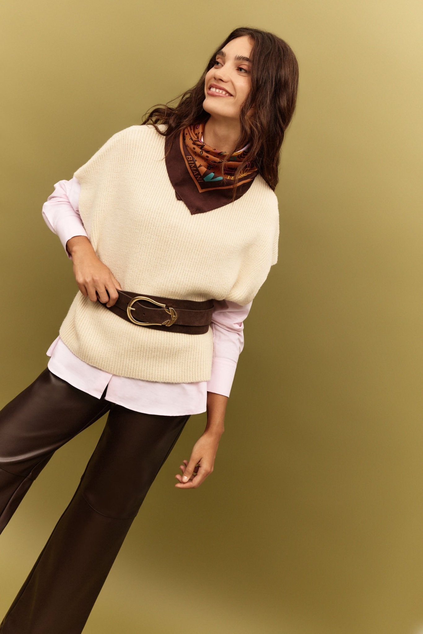 Cinturón ORINOCO Marrón - BIMANI