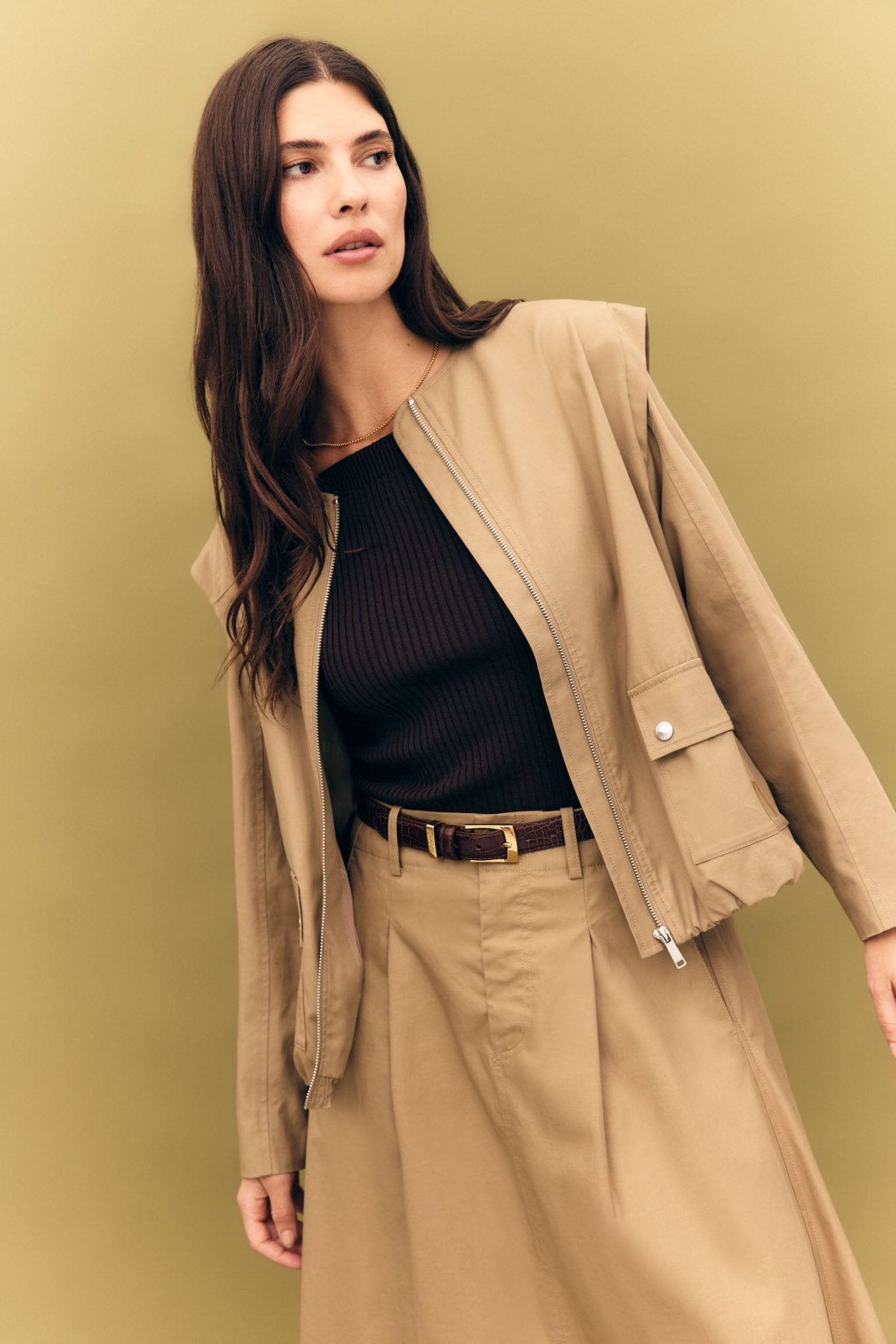 Bomber CARNABY Beige - BIMANI