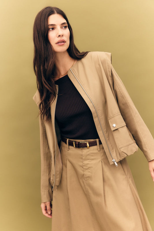 Bomber CARNABY Beige - BIMANI