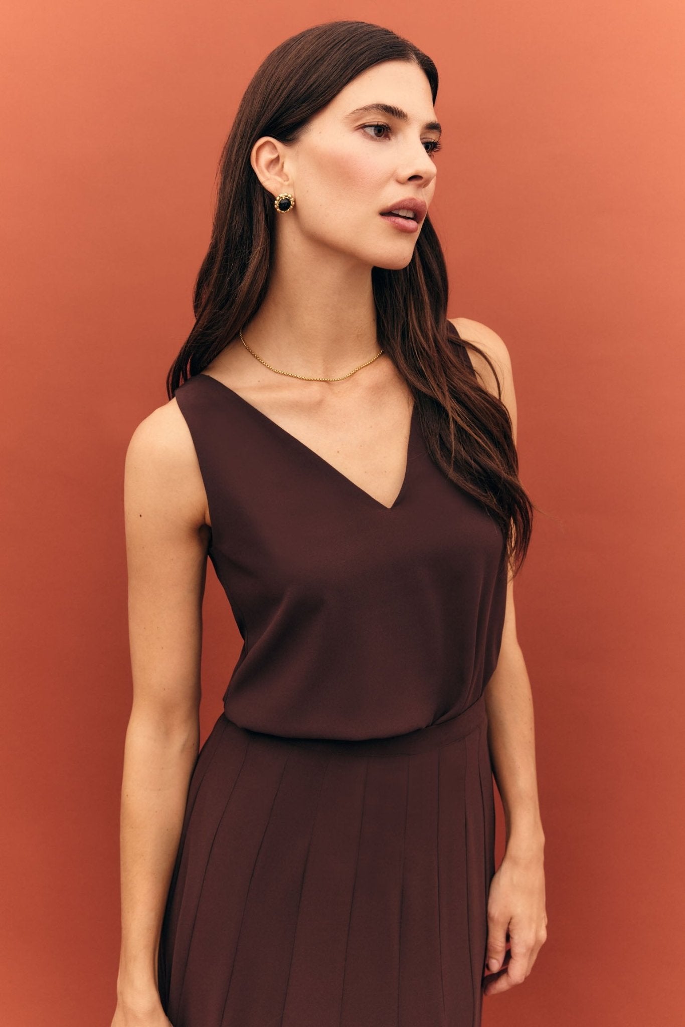 Top KABUKI Marrón Cacao - BIMANI