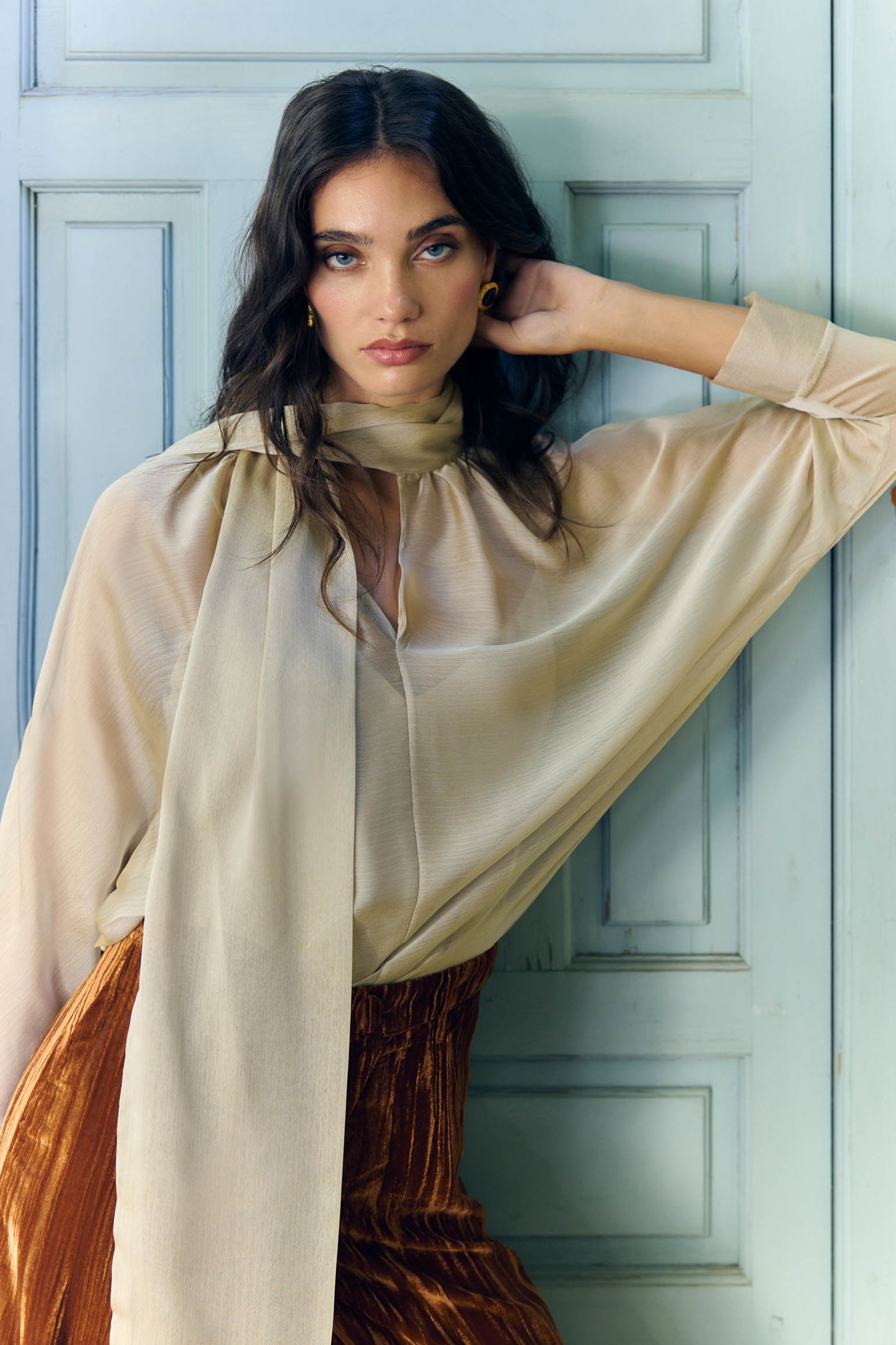 Blusa MIRANDA Champagne - BIMANI