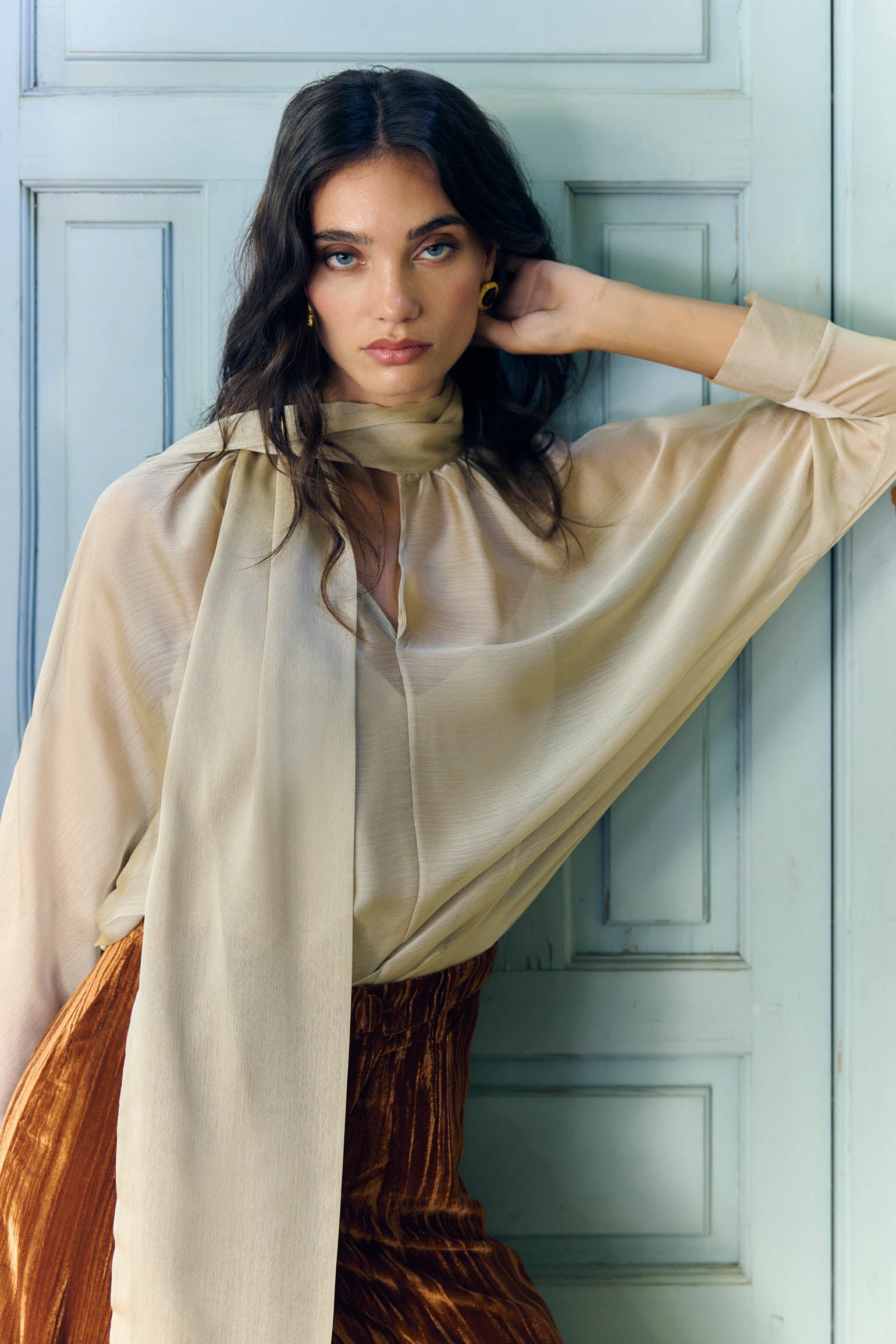 Blusa MIRANDA Champagne - BIMANI