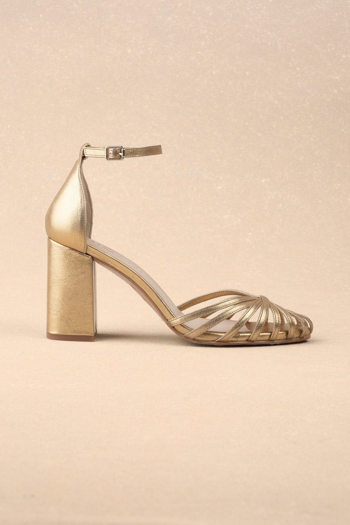 Tacón EMMA Petite Oro - BIMANI