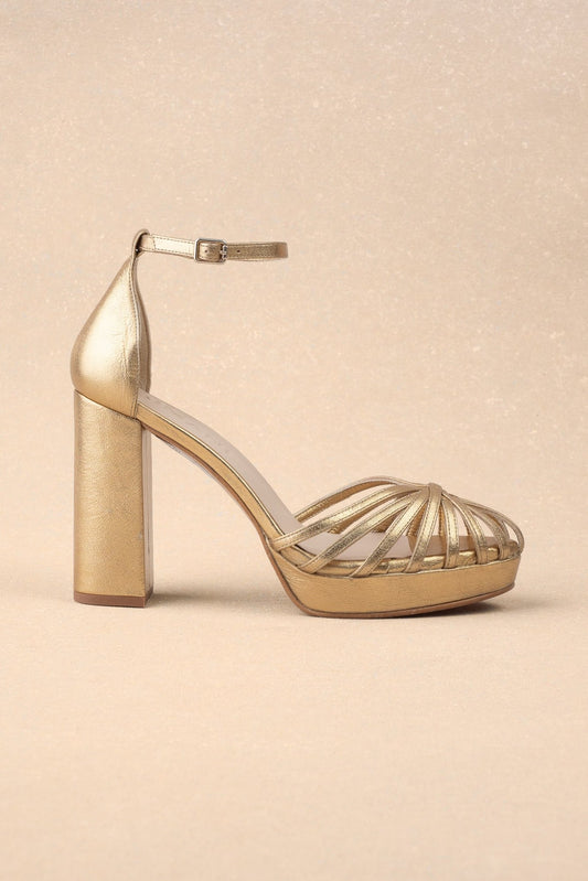 Tacón EMMA Oro - BIMANI