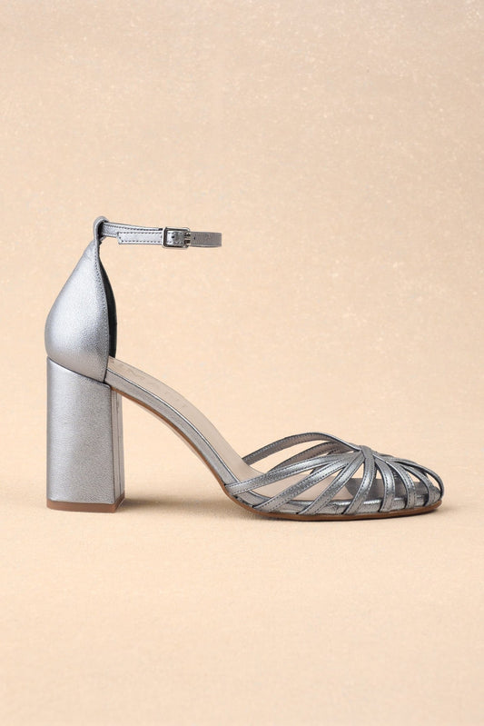 Tacón EMMA Petite Plata - BIMANI
