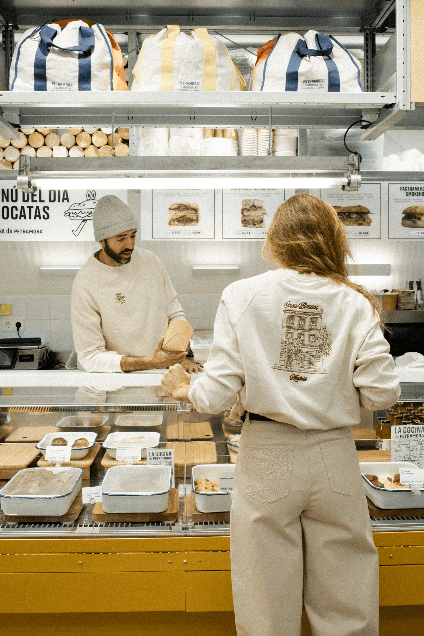 Sudadera CASA BIMANI Crudo - BIMANI