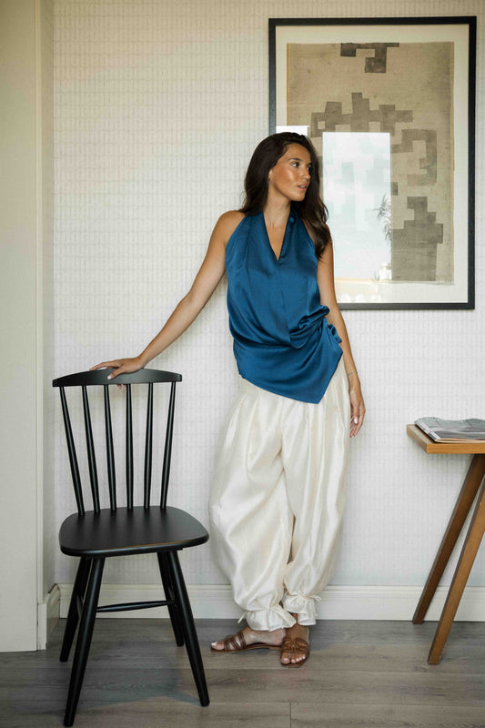 Pantalón ELEANOR Crema