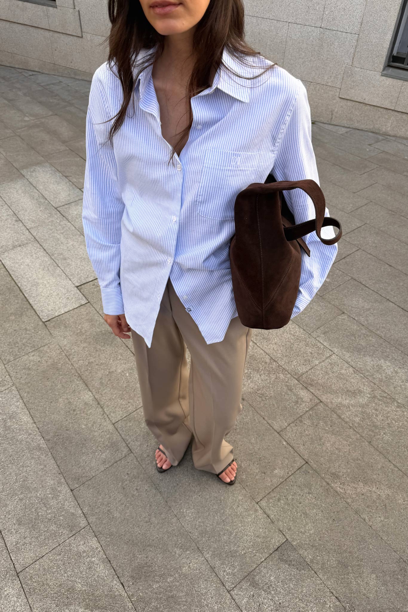 Camisa VINCI Rayas Azul - BIMANI