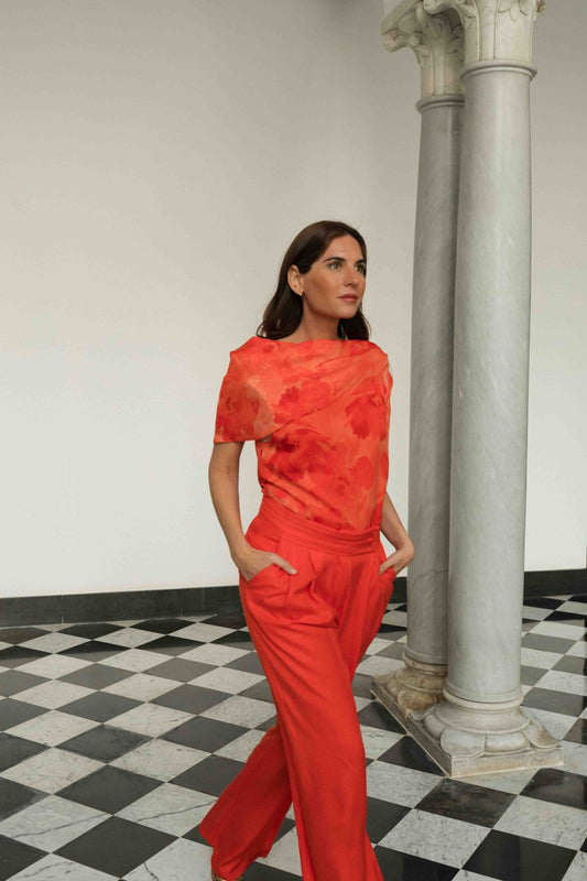 Pantalón EMY MACARENA Coral - BIMANI