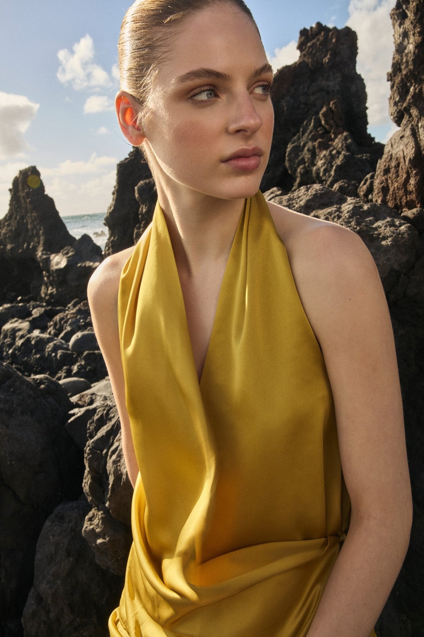 Top CLARISSA Oliva Peridoto - BIMANI