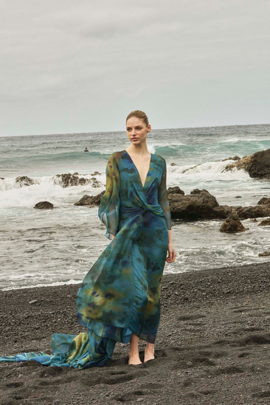 Vestido NALENA Estampado Basalto