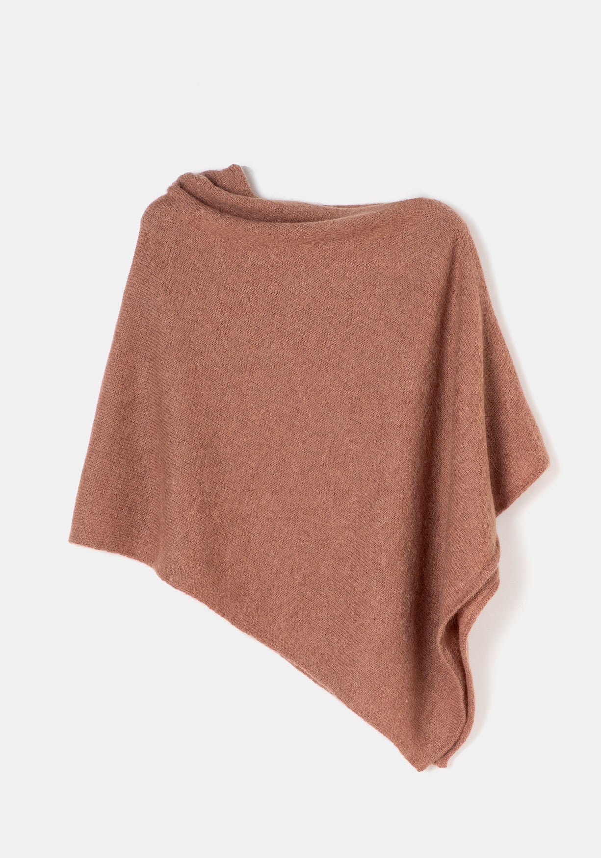 Poncho MOHAIR Beige para Mujer BIMANI - Main Image