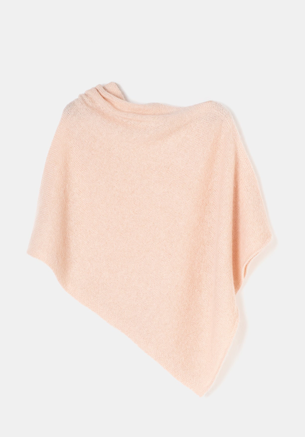Poncho MOHAIR Nude - BIMANI