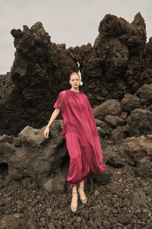 Pantalón SABINE Cereza Árida - BIMANI