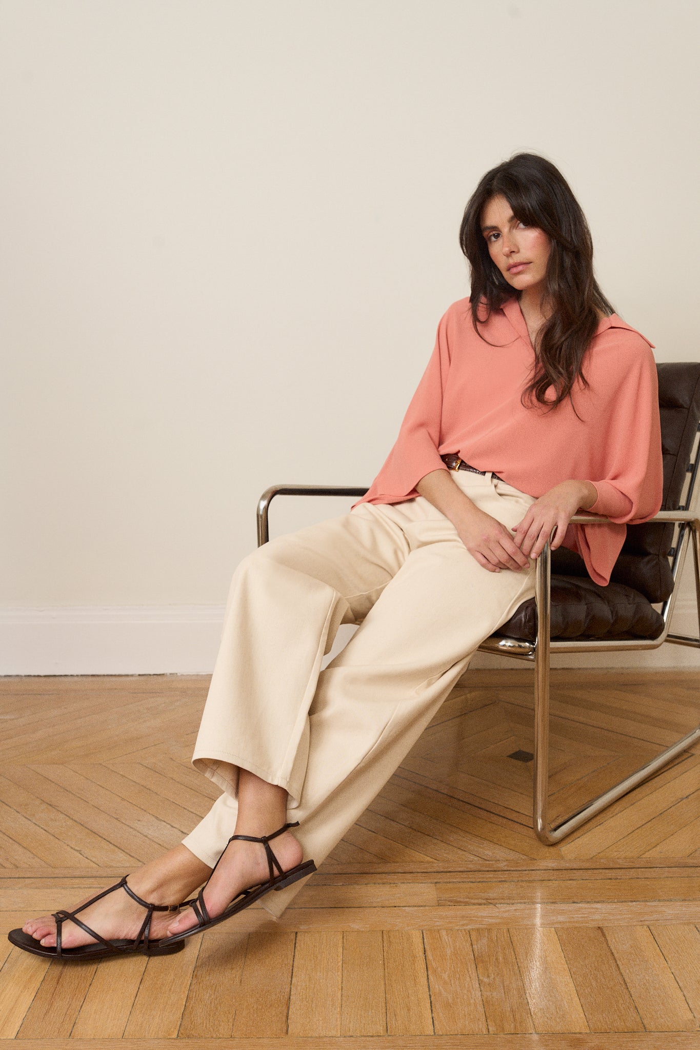 Blusa LUPE Salmón Lava - BIMANI