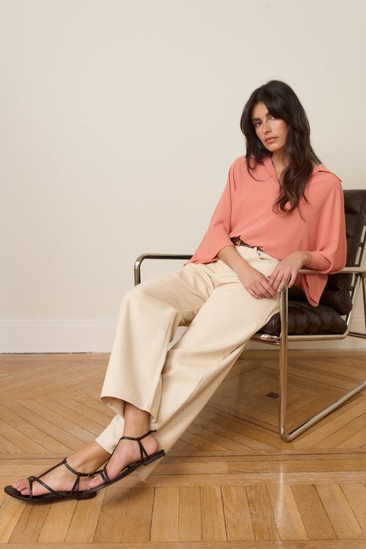 Blusa LUPE Salmón Lava - BIMANI