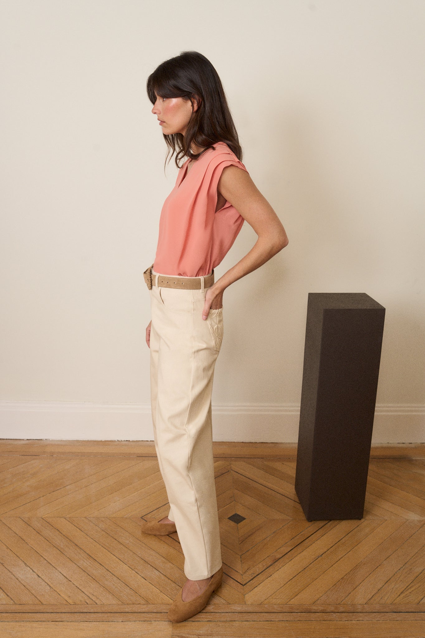 Blusa ANKARA Salmón Lava - BIMANI