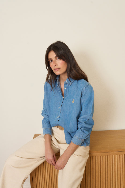 Camisa ONDA Azul - BIMANI