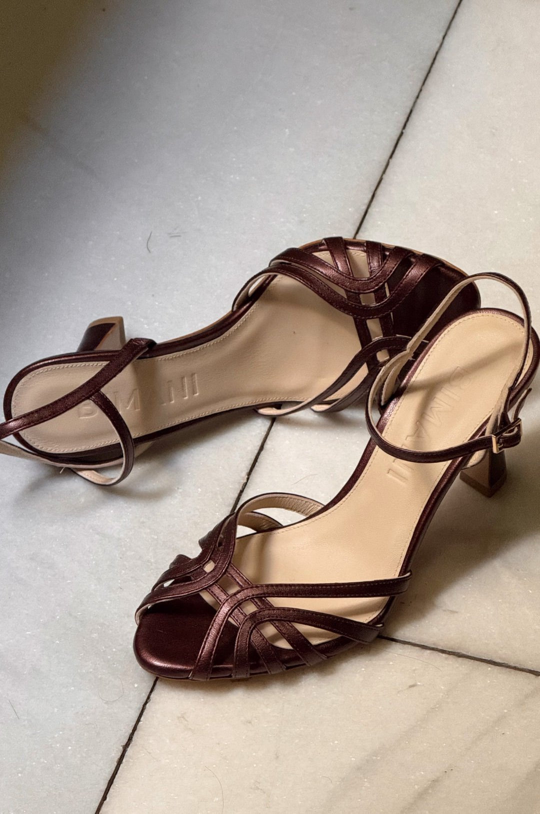 Sandalia INÉS Rioja - BIMANI