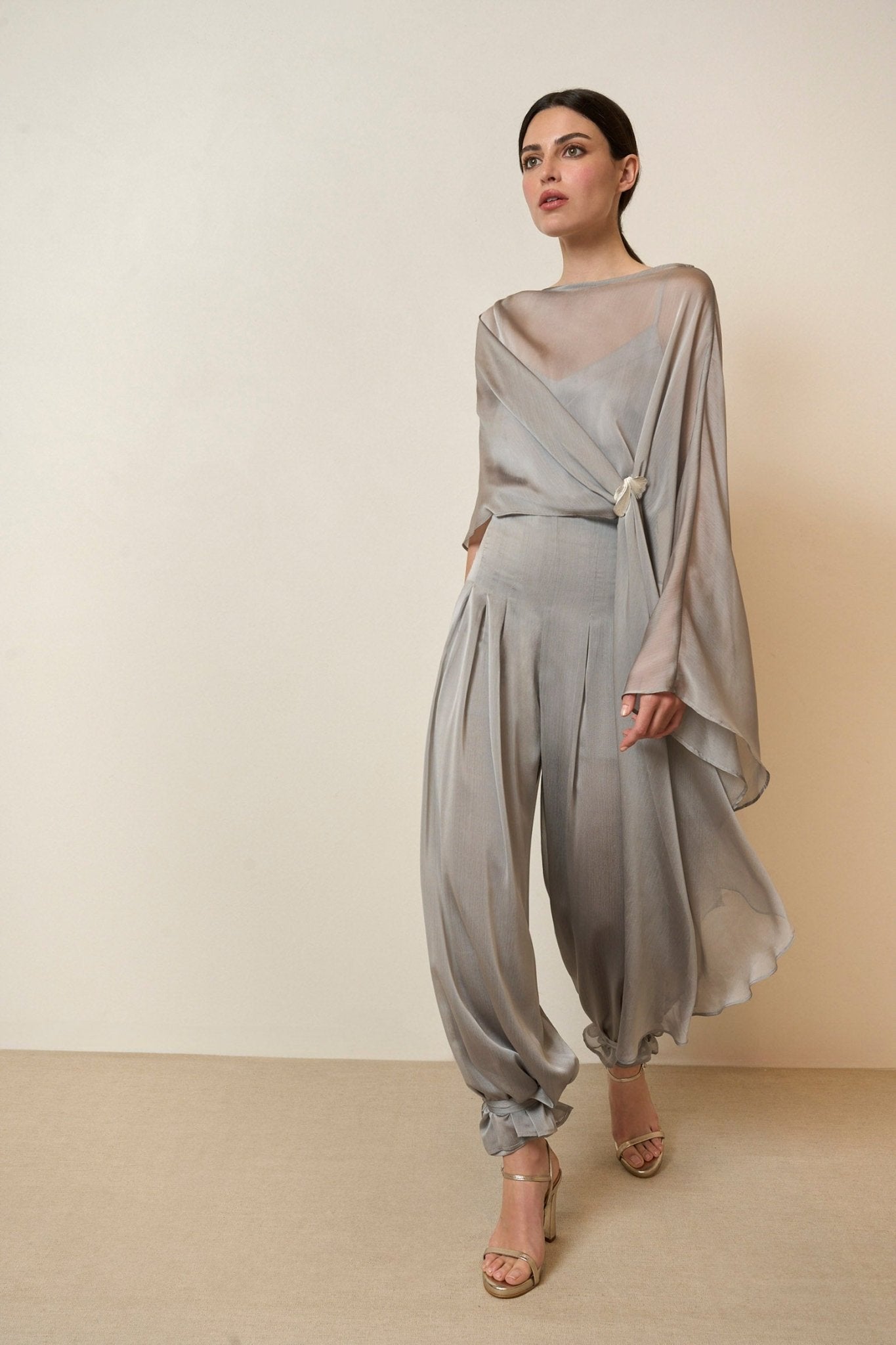 Pantalón SABINE Plata - BIMANI