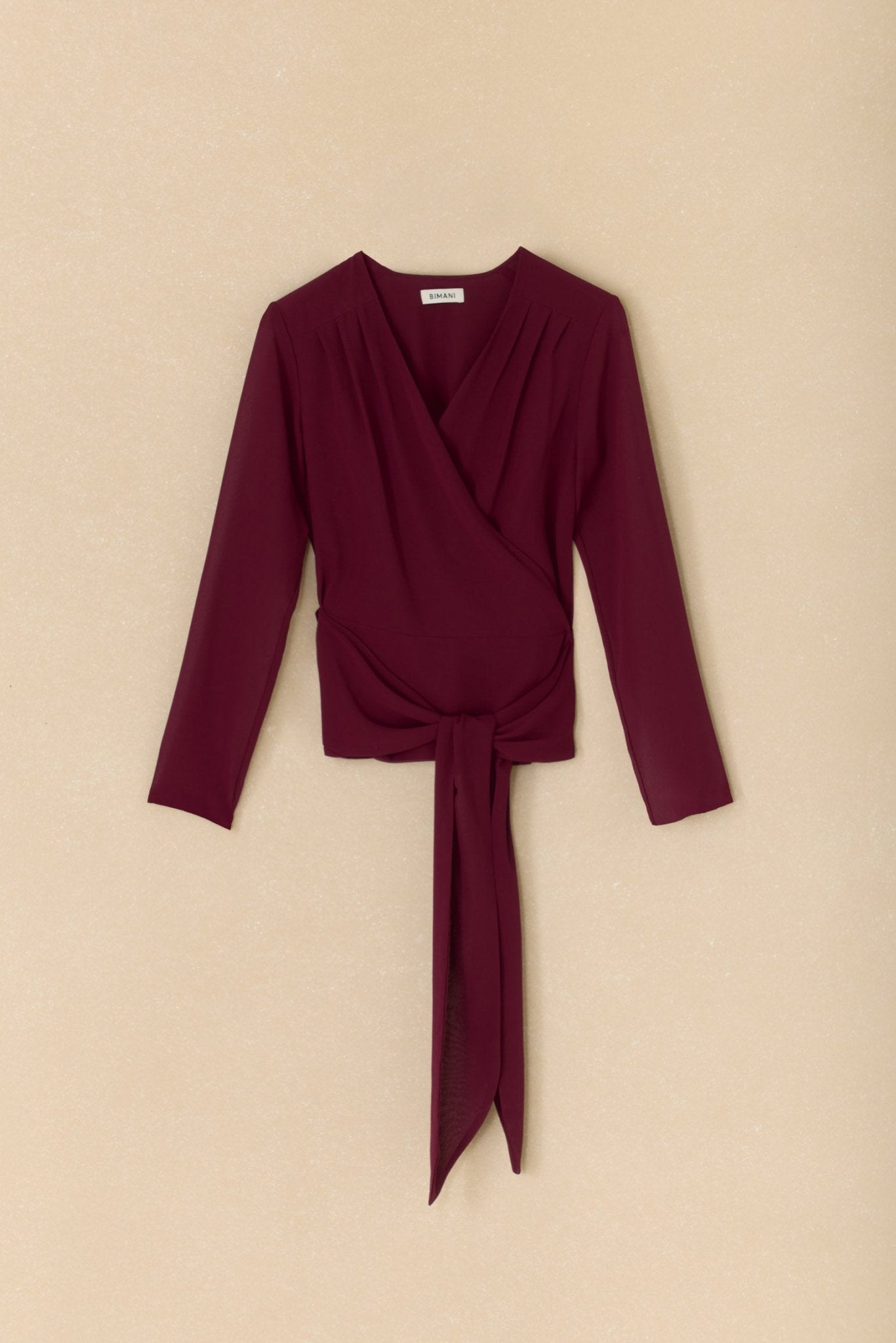 Blusa BAILE Burdeos Monastrell - BIMANI