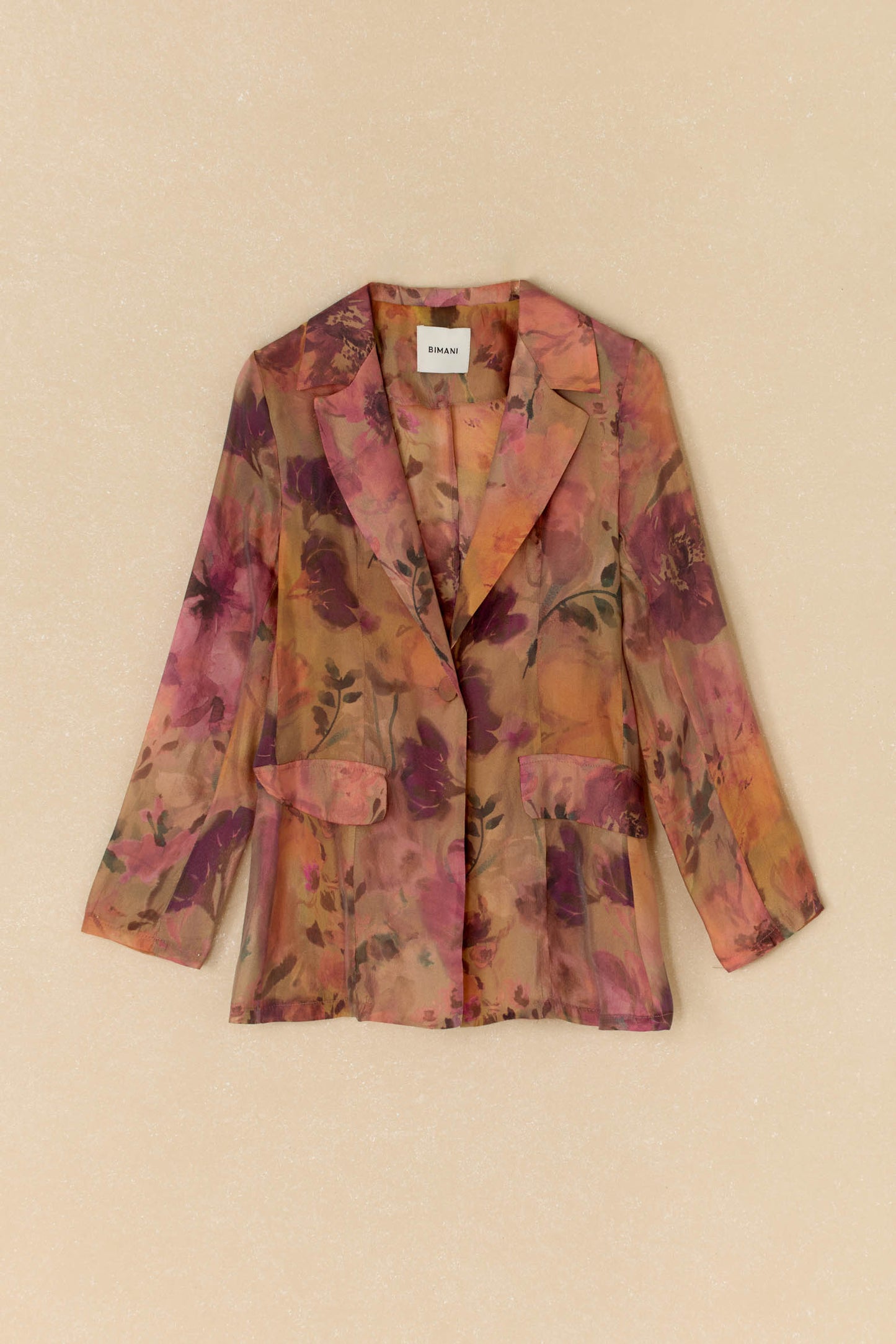 Blazer SOPHIE Estampado Nude - BIMANI