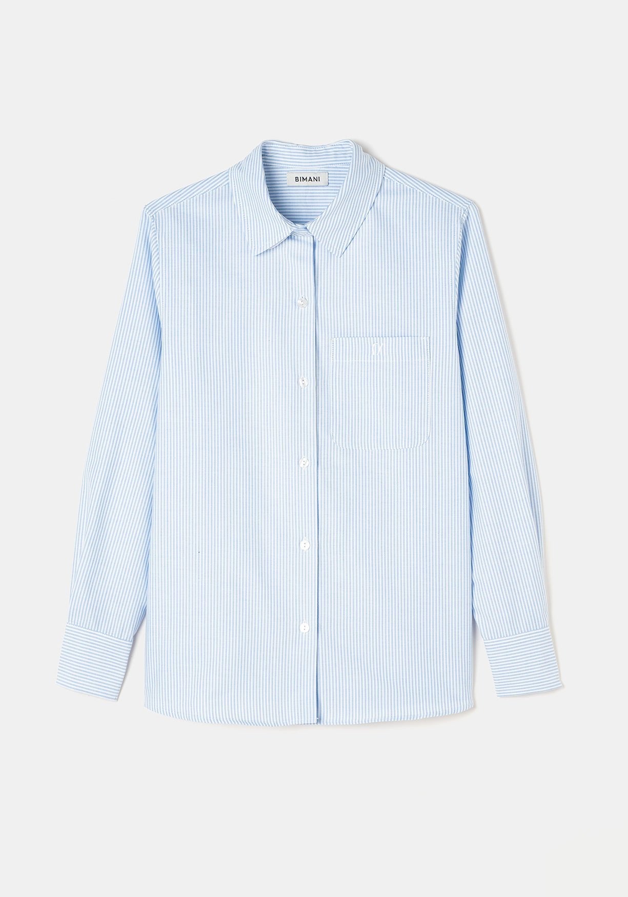 Camisa VINCI Rayas Azul - BIMANI