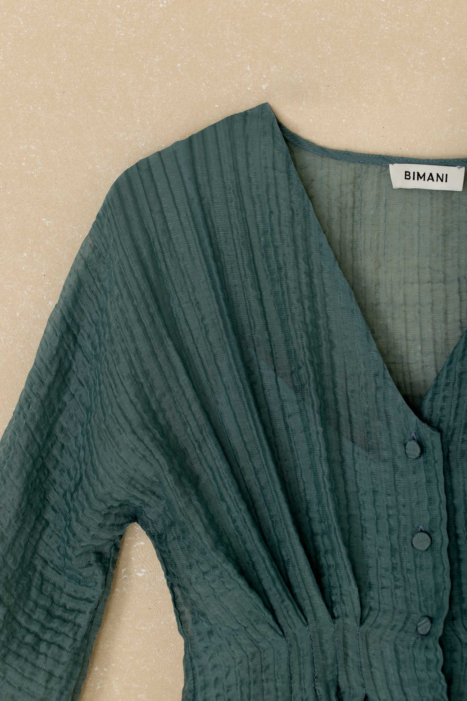 Blusa PALAMÓS Azul Atlántico - BIMANI